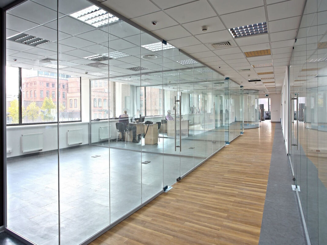 glass partition in Dubai